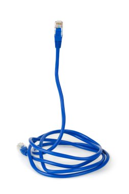 Computer cable like a snake - internet s clipart