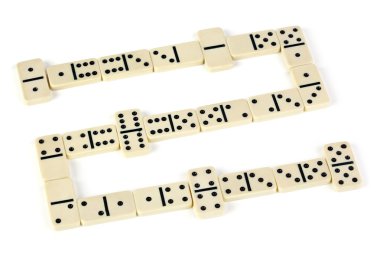 Domino game clipart