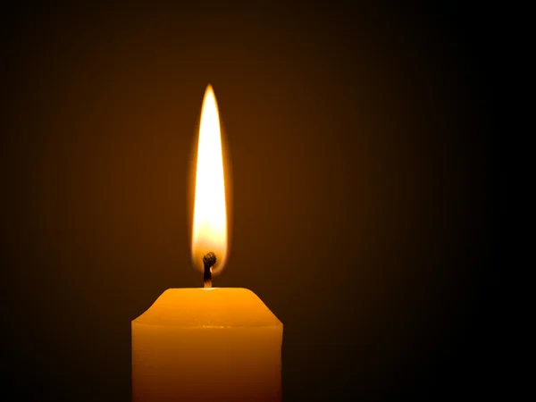 燃烧的蜡烛 — 图库照片