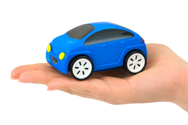 Carro de mão e brinquedo — Fotografia de Stock