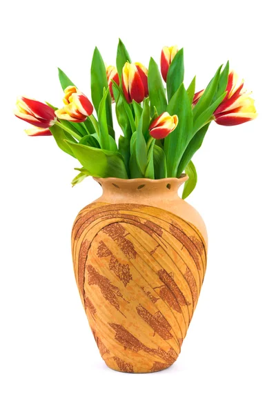 Цветы в вазе — стоковое фото