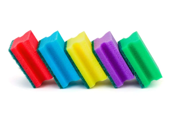 Esponjas multicoloridas — Fotografia de Stock