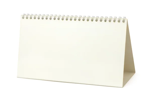 Calendario de papel en blanco — Foto de Stock