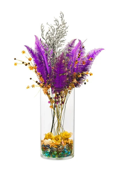 Decorative bouquet in vase — Stock Photo, Image