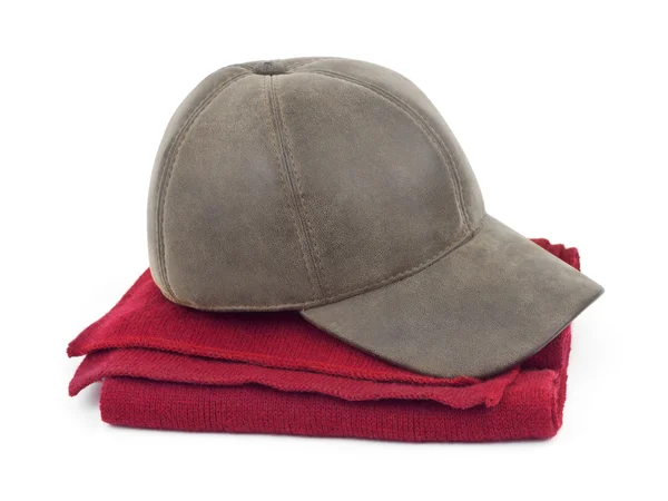 Şapka ve atkı — Stok fotoğraf