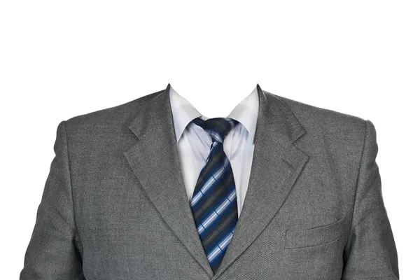 Gray suit — Stock Photo, Image