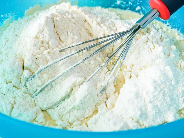 stock image Unmixed flour