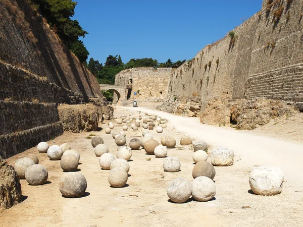 Stone balls — Stock Photo, Image