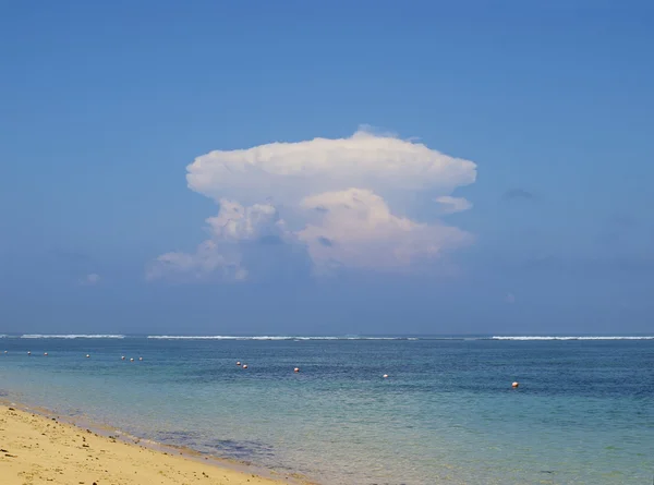 Atomic explosion like cloud — Stock Photo, Image