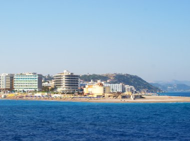 Rhodes town turistik İlçesi.