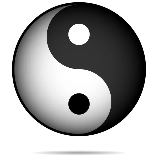 Yin-yan — Image vectorielle