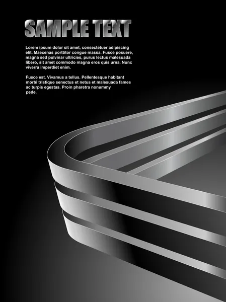 3D çelik çubuklar — Stok Vektör