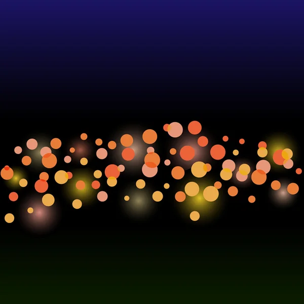 Lumières nocturnes — Image vectorielle