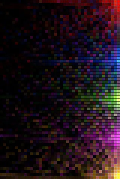 Carrelage multicolore fond de la mosaïque — Image vectorielle