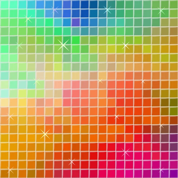 Multicolore Mosaïque Arrière-plan — Image vectorielle
