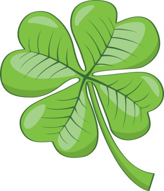 Four leaf clover. clipart