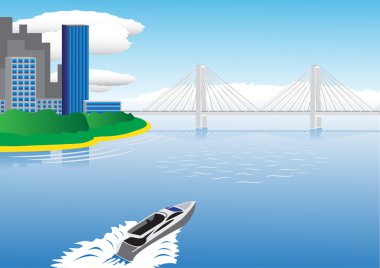 Water scenery clipart