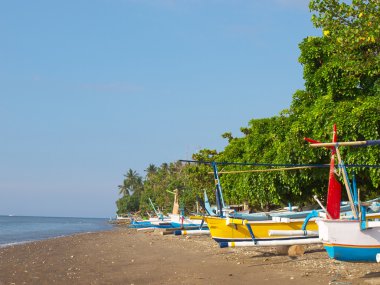 Bali adası kıyısı