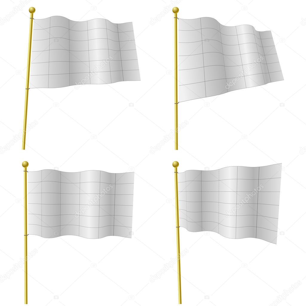 Blank flags