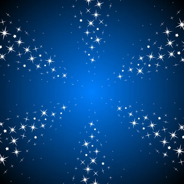 별이 빛나는 광선 배경 — 스톡 벡터