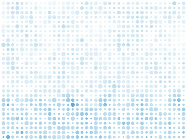 Blauwe cirkels mozaïek — Stockvector