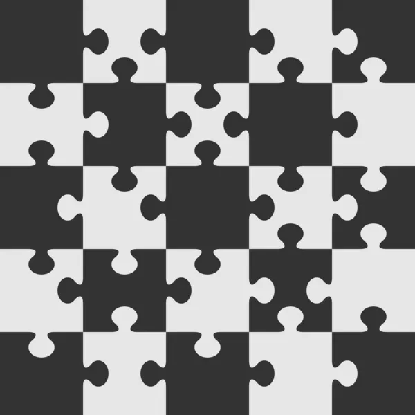 Modèle vectoriel Puzzle . — Image vectorielle