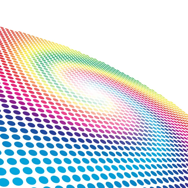 Abstrakt spektrum spiral — Stock vektor
