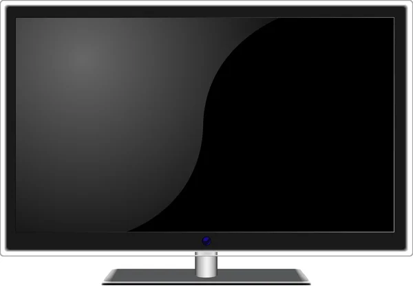 Nuevo televisor de pantalla ancha — Vector de stock