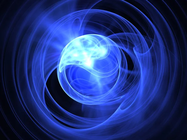 Абстрактний фон блакитної сфери Стокова Картинка