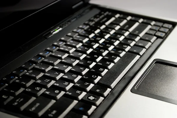 Laptop. komputer biurowy — Zdjęcie stockowe