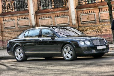 Car Bentley Flying Spur clipart