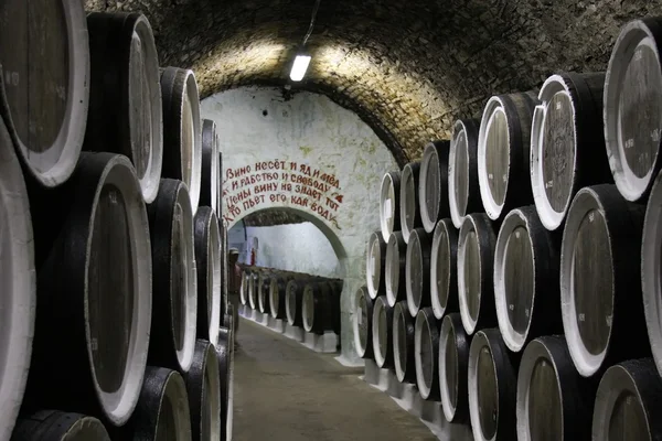 stock image Wine cellar