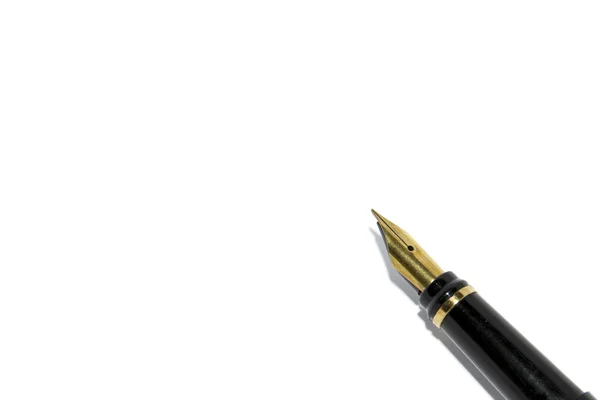 Escreva caneta de tinta de mensagem — Fotografia de Stock