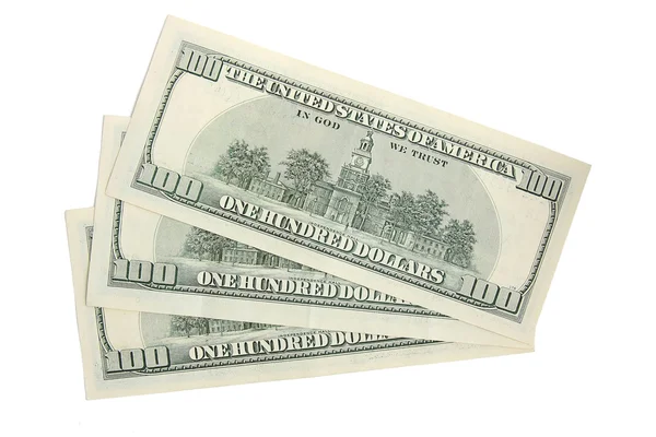 Готівкові гроші сотні доларів США — стокове фото