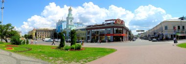 Panorama Building in city Kiev clipart