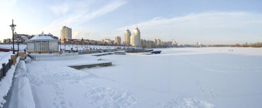 Panorama City quays Kiev