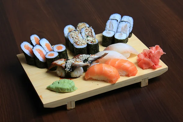 Sushi set Royaltyfria Stockbilder