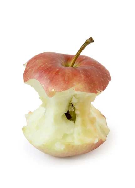 Кусати яблуко — стокове фото