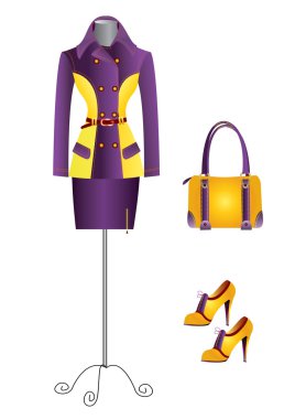 Clothes and accessories clipart