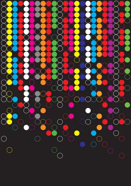 stock vector Color dot background