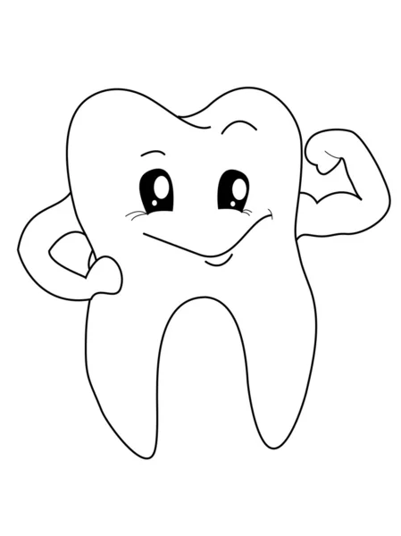 Зуб. Дантист — стоковый вектор
