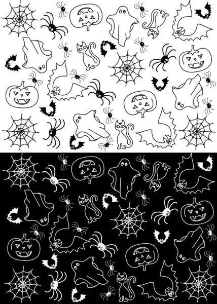 Éléments vectoriels Halloween — Image vectorielle