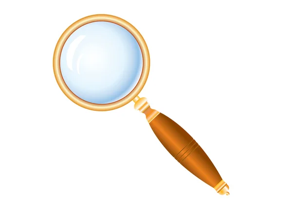 Magnifying glass.Vector — 스톡 벡터