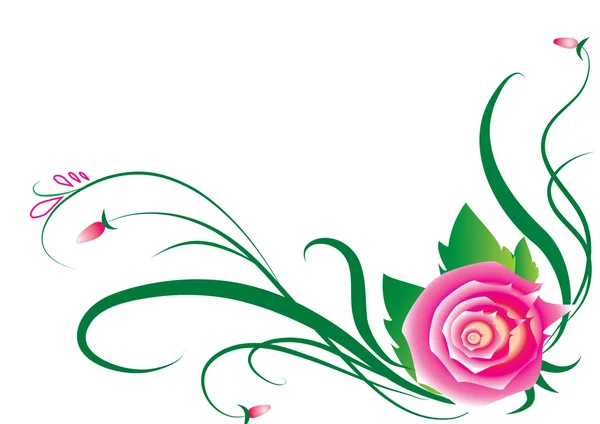 Éléments roses — Image vectorielle