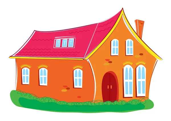 House.Big home — Stock Vector