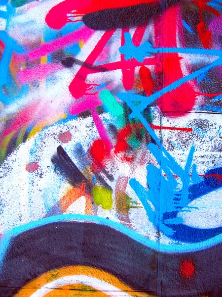 Pared de graffiti — Foto de Stock