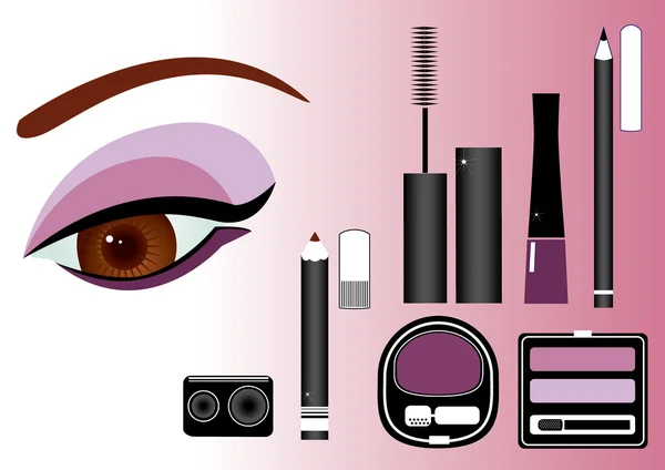Make up cosmetics for eyeses — Stock Photo, Image