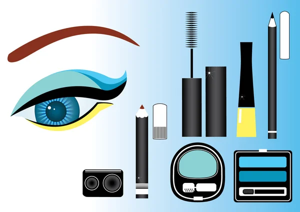 Make up cosmetics for eyeses — Stock Photo, Image