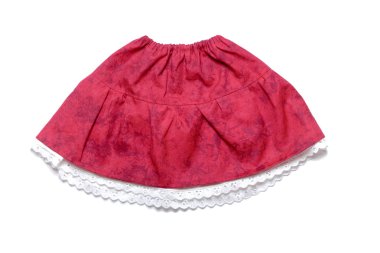 Children clothes: skirt clipart