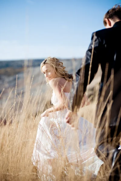 Свадьба на открытом воздухе — стоковое фото